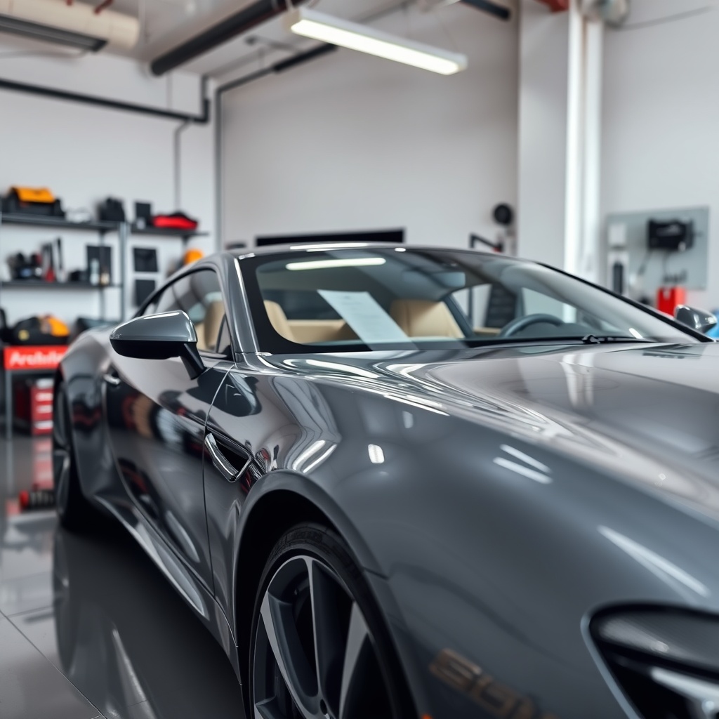 Exterior detailing service at Glossauto